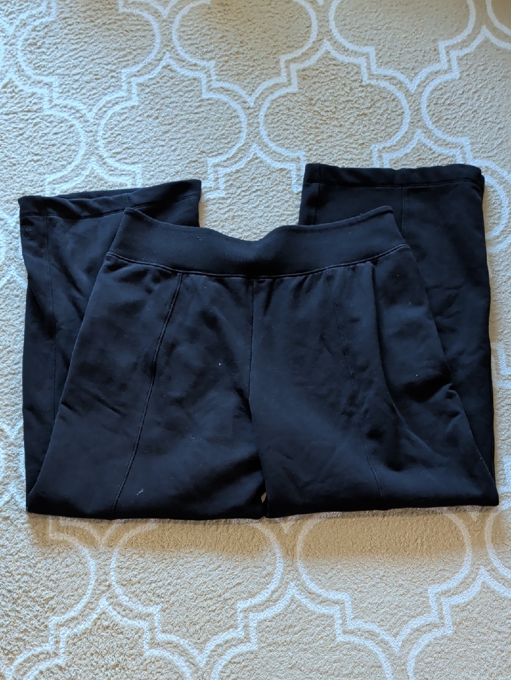 Athleta Retroplush Straight Leg In Black GUC - Picture 4 of 9